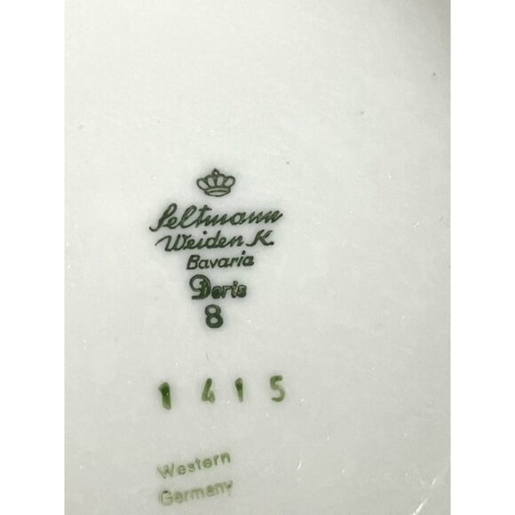 Seltmann Weiden Bavaria “Doris” Coffee Pot – Evergreen & Holly Pattern – West Ge - Picture 5 of 5